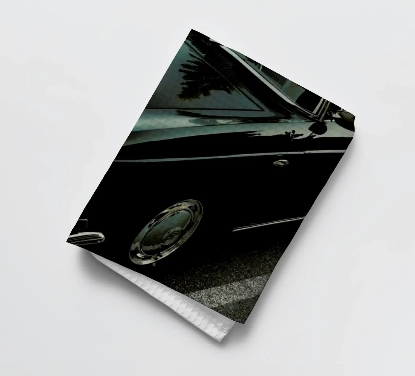 Oldtimer Sundown theedoek van Sebastian Hilgetag