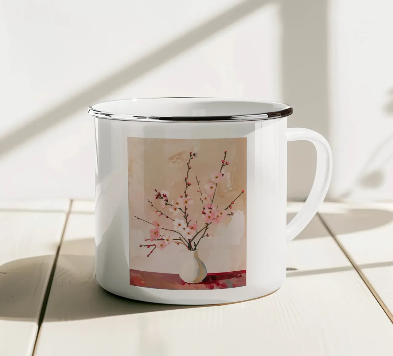 Arte da parete di Imagine tazza in smalto da Imagine