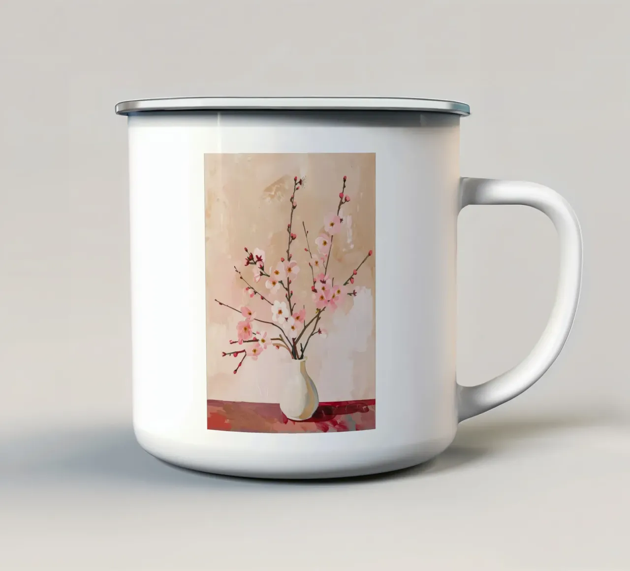 Arte da parete di Imagine tazza in smalto da Imagine