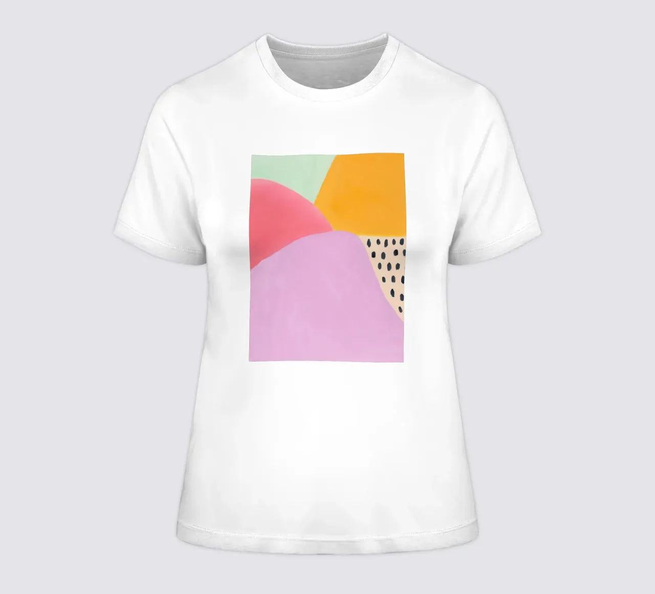 Feliz verano blobs camiseta de mujer de Carinaprint