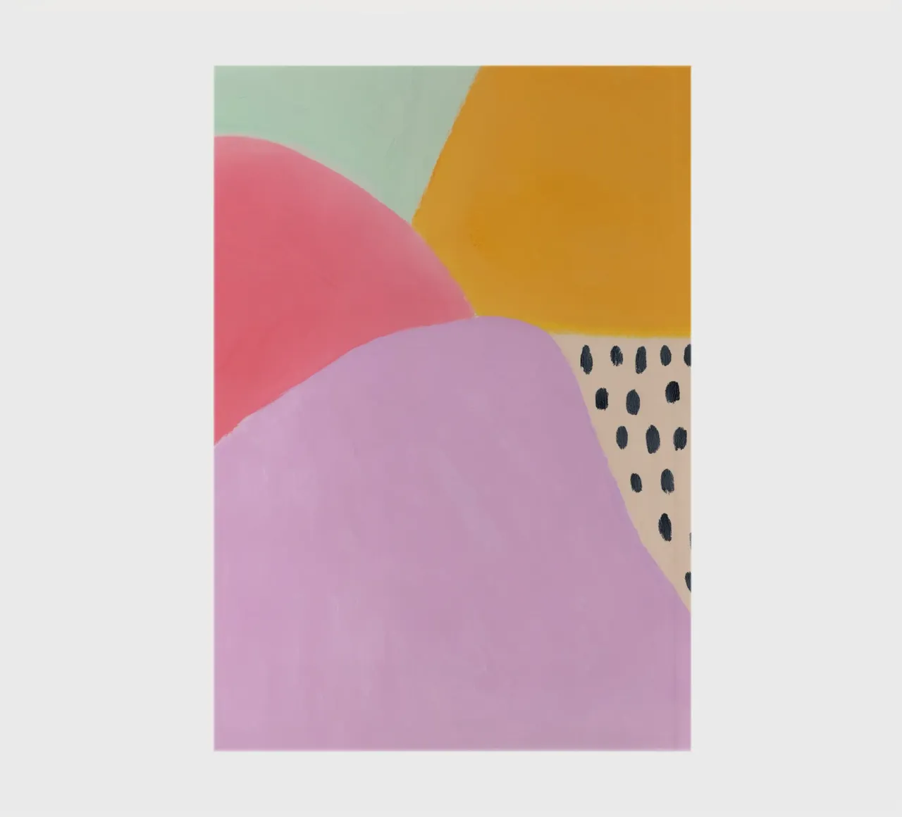 Happy summer blobs notebook by Carinaprint