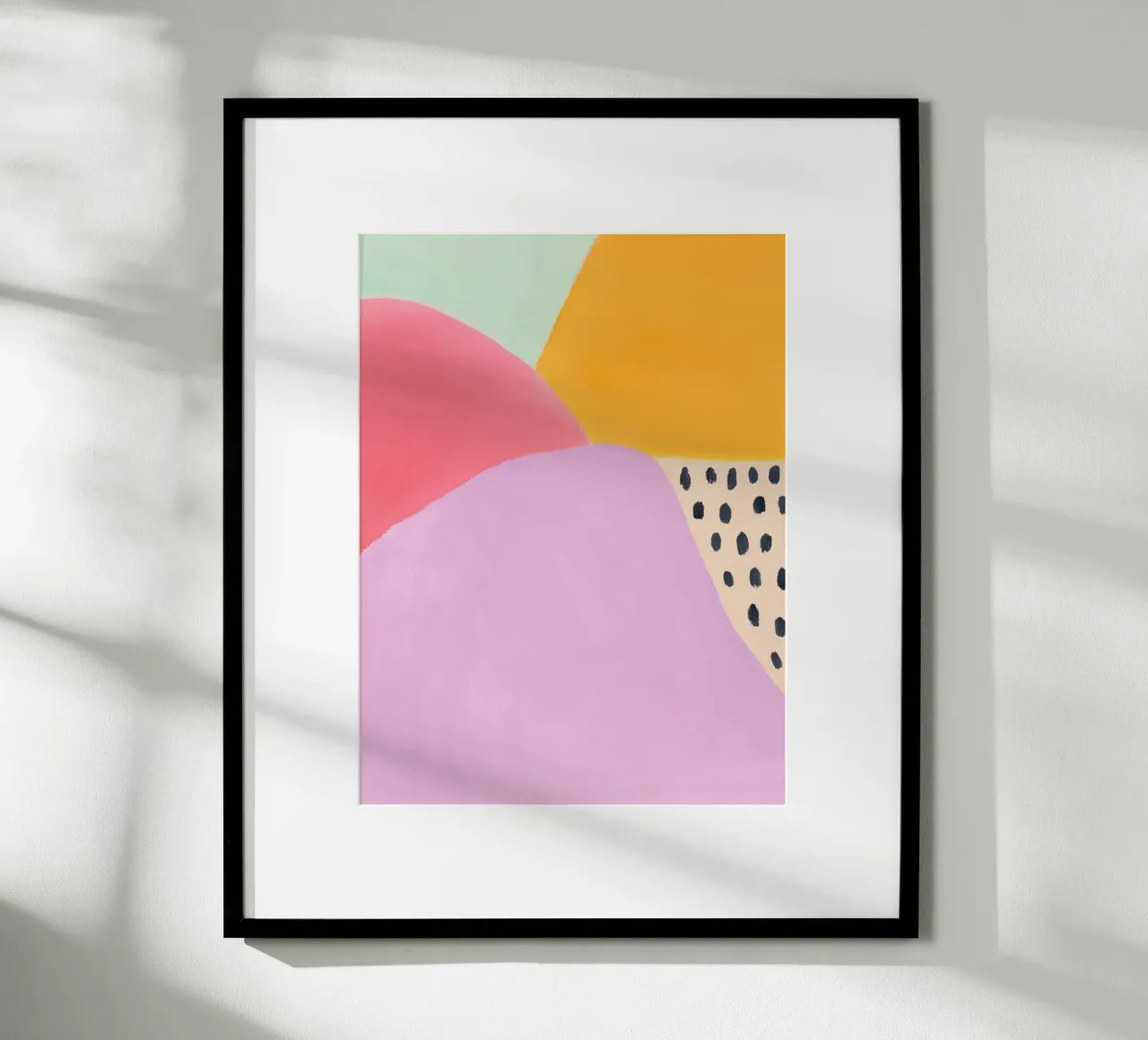 Vrolijke zomerblobs hahnemühle van Carinaprint