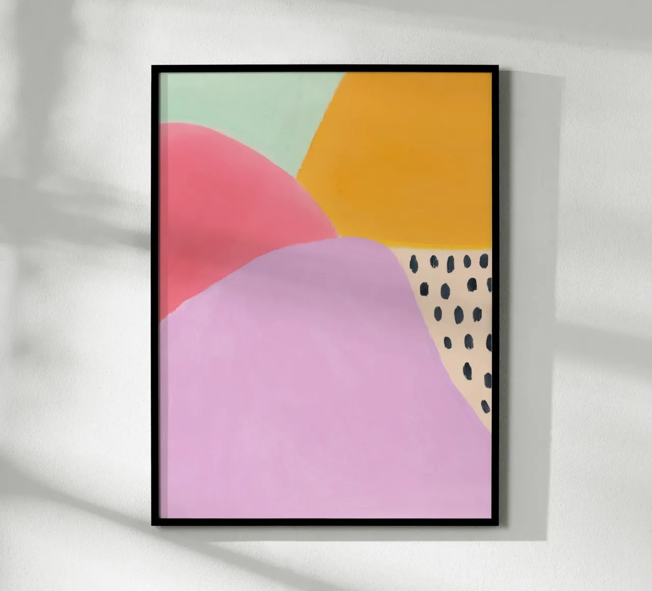 Vrolijke zomerblobs hahnemühle van Carinaprint