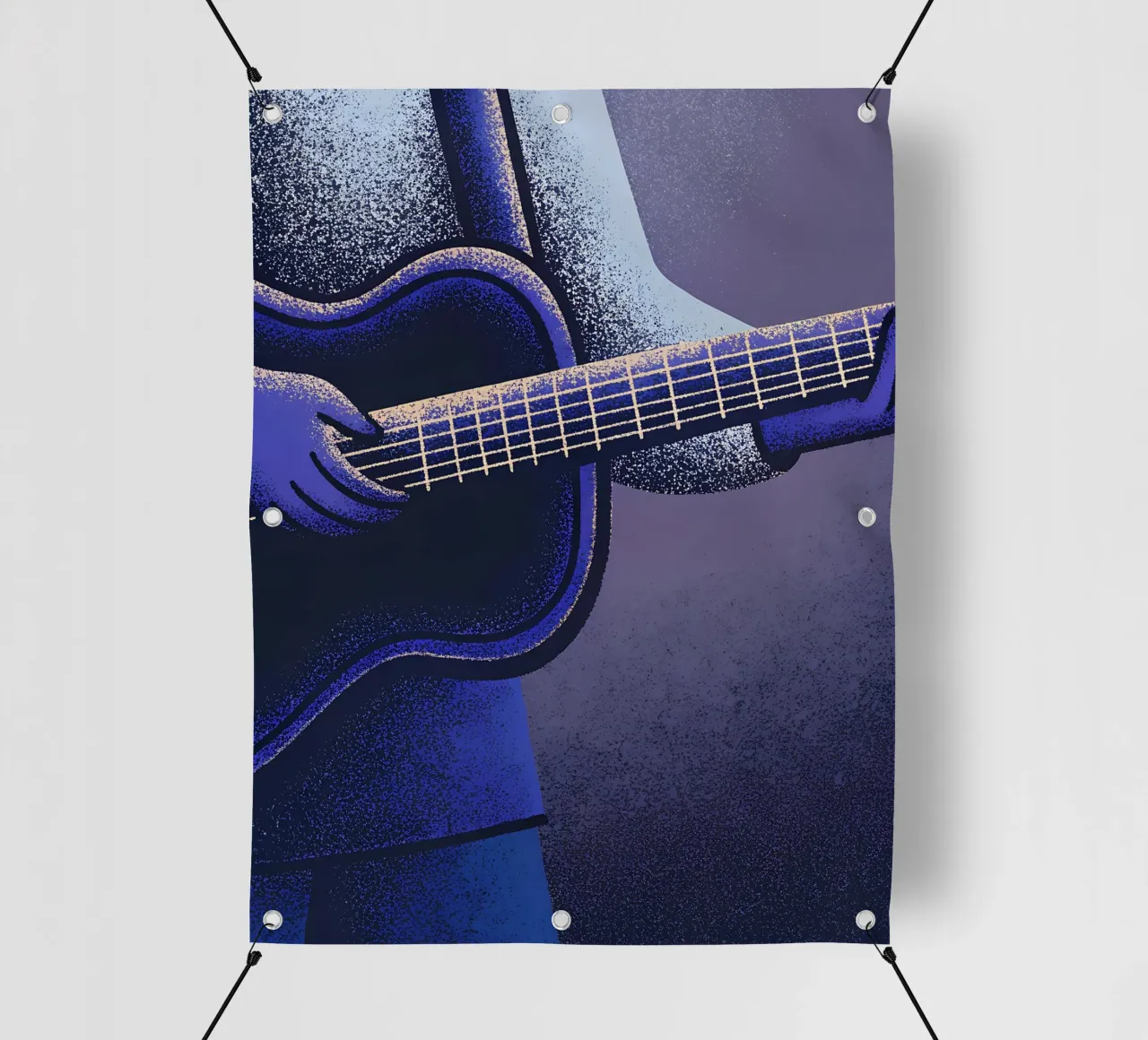 Suonare la chitarra telo in pvc da SOUL SHOP