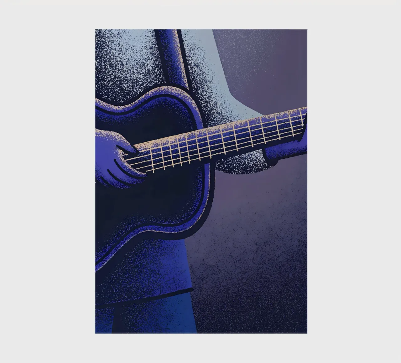 Playing the Guitar notebook by SOUL SHOP
