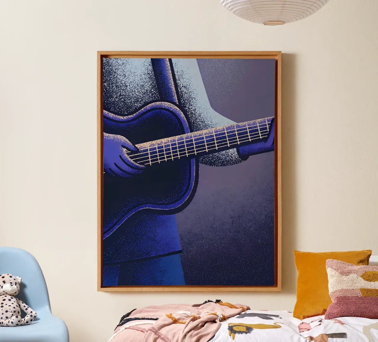 Suonare la chitarra tela con Cornice a cassetta da SOUL SHOP