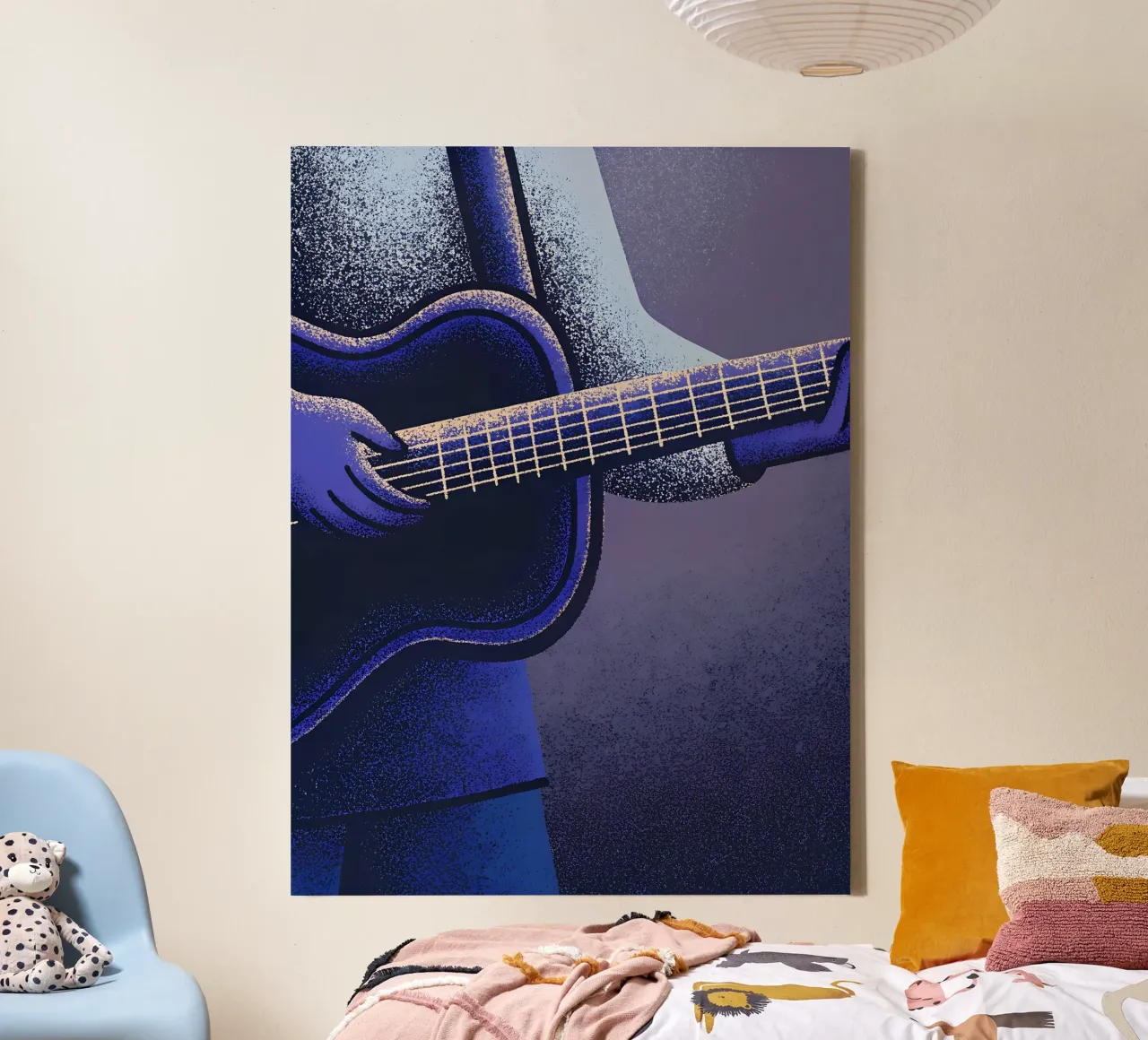 Suonare la chitarra tela con Cornice a cassetta da SOUL SHOP