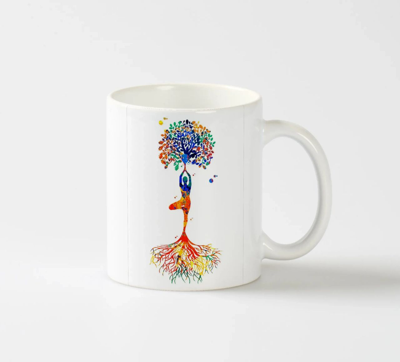Yoga Tree Pose tazza in ceramica da YogaShop