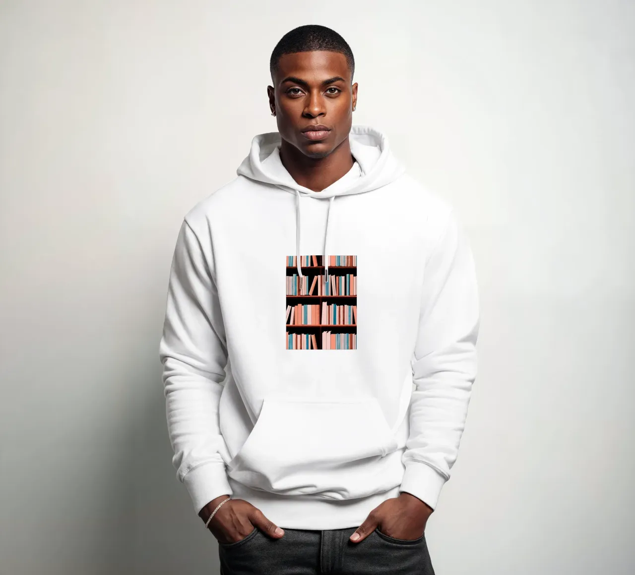 Libreria felpa con cappuccio da SOUL SHOP