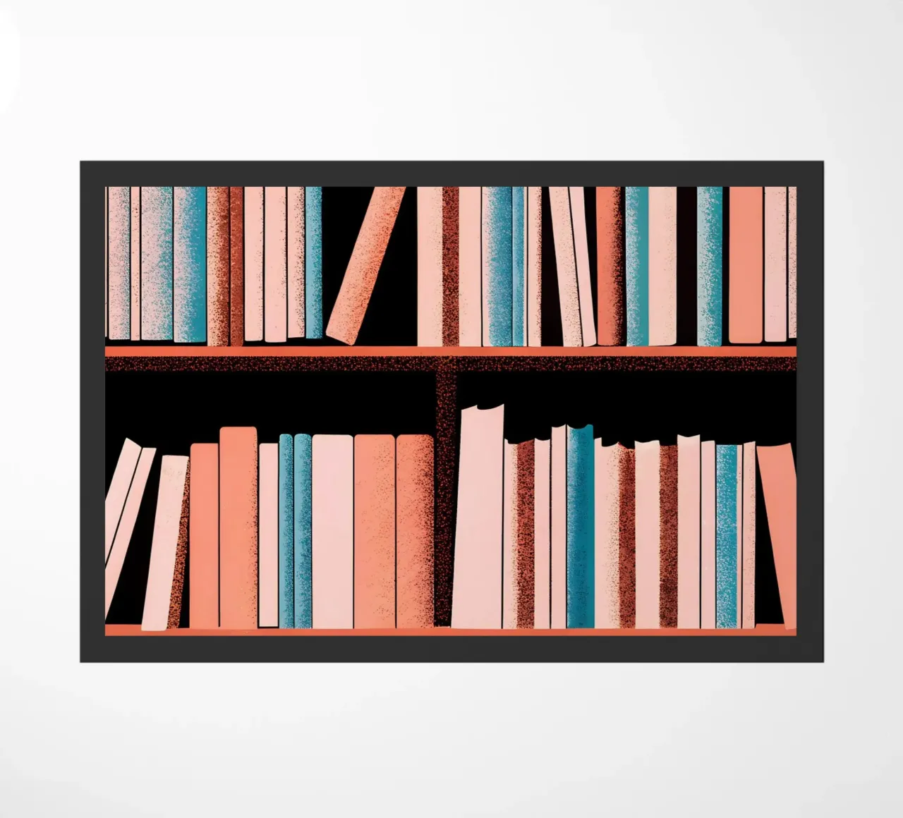 Bookcase doormat by SOUL SHOP