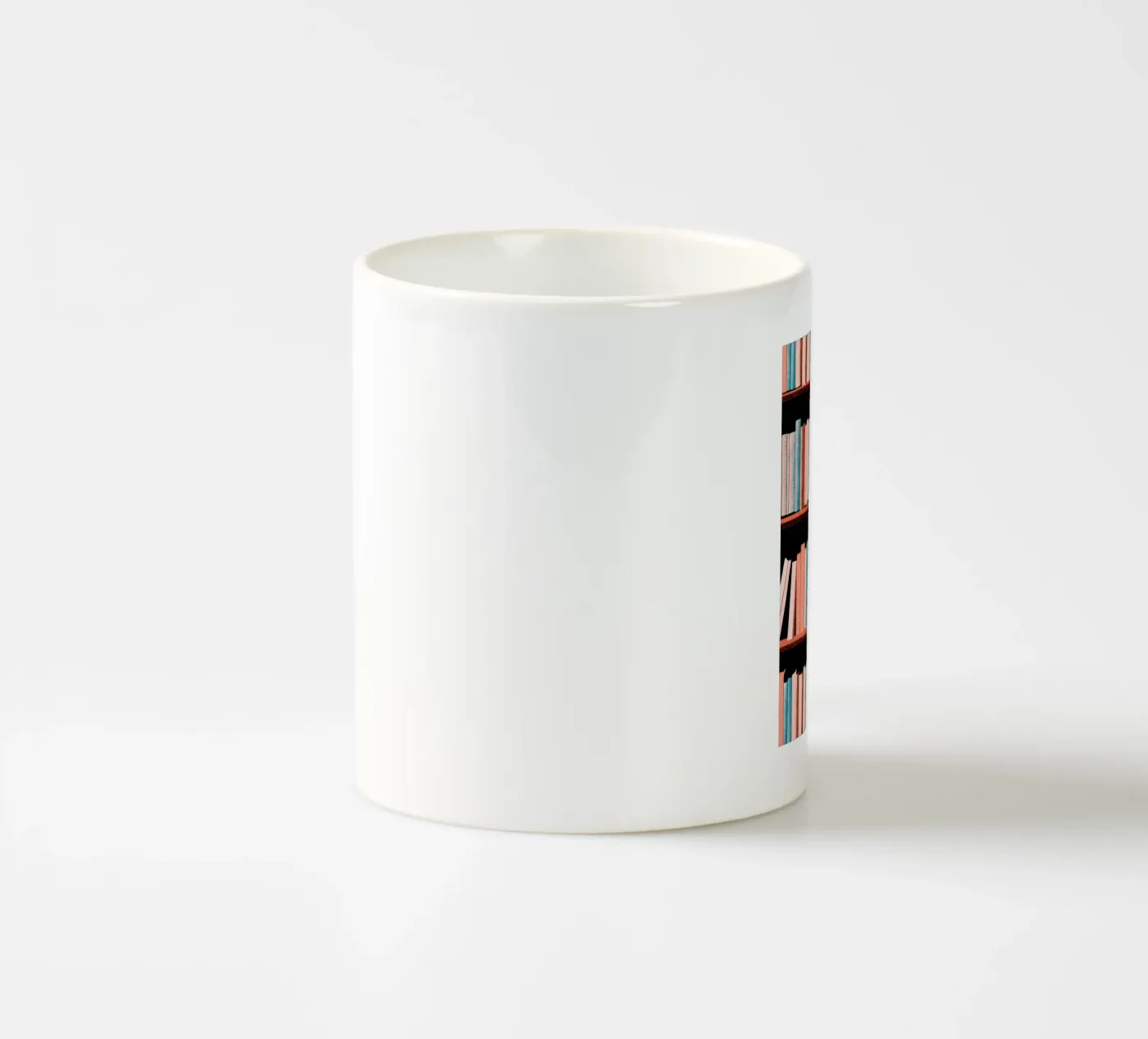 Bookcase ceramic mug by SOUL SHOP