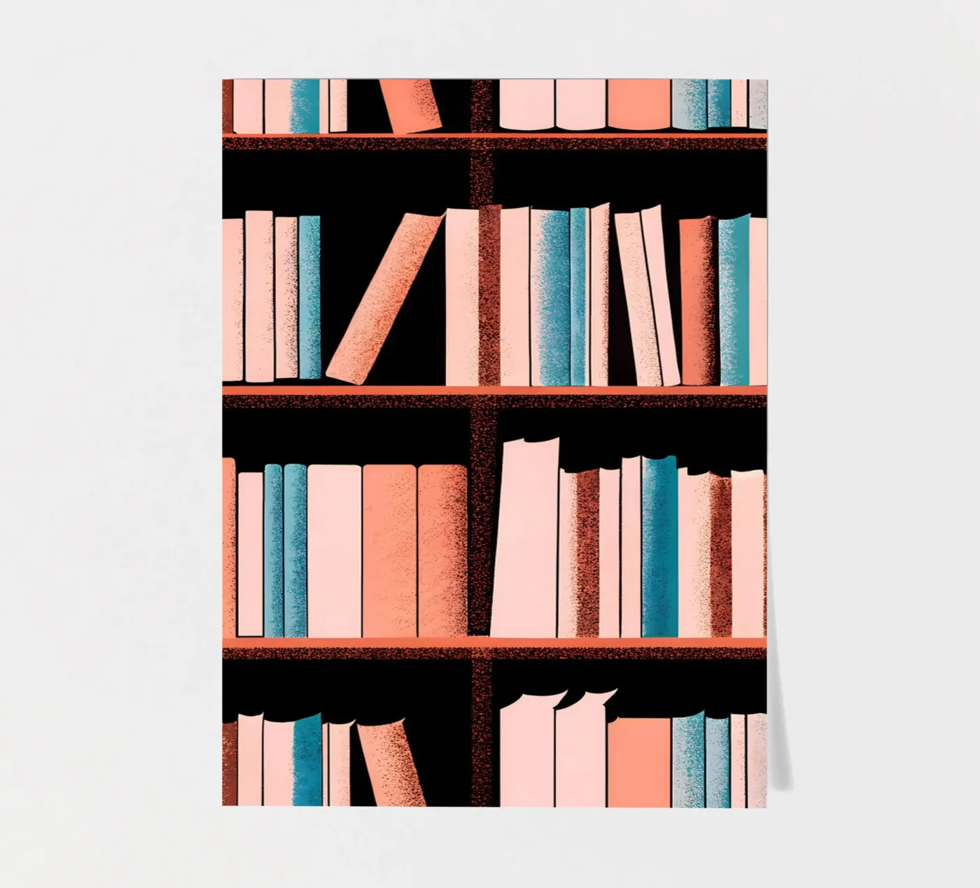 Bookcase sticker sheet by SOUL SHOP