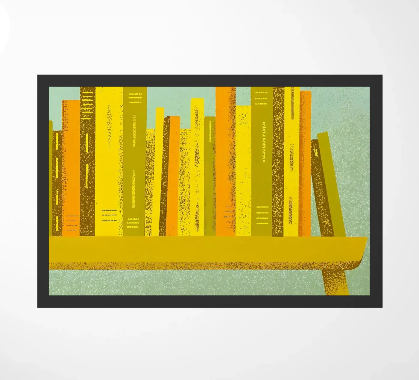 Bookcase doormat by SOUL SHOP