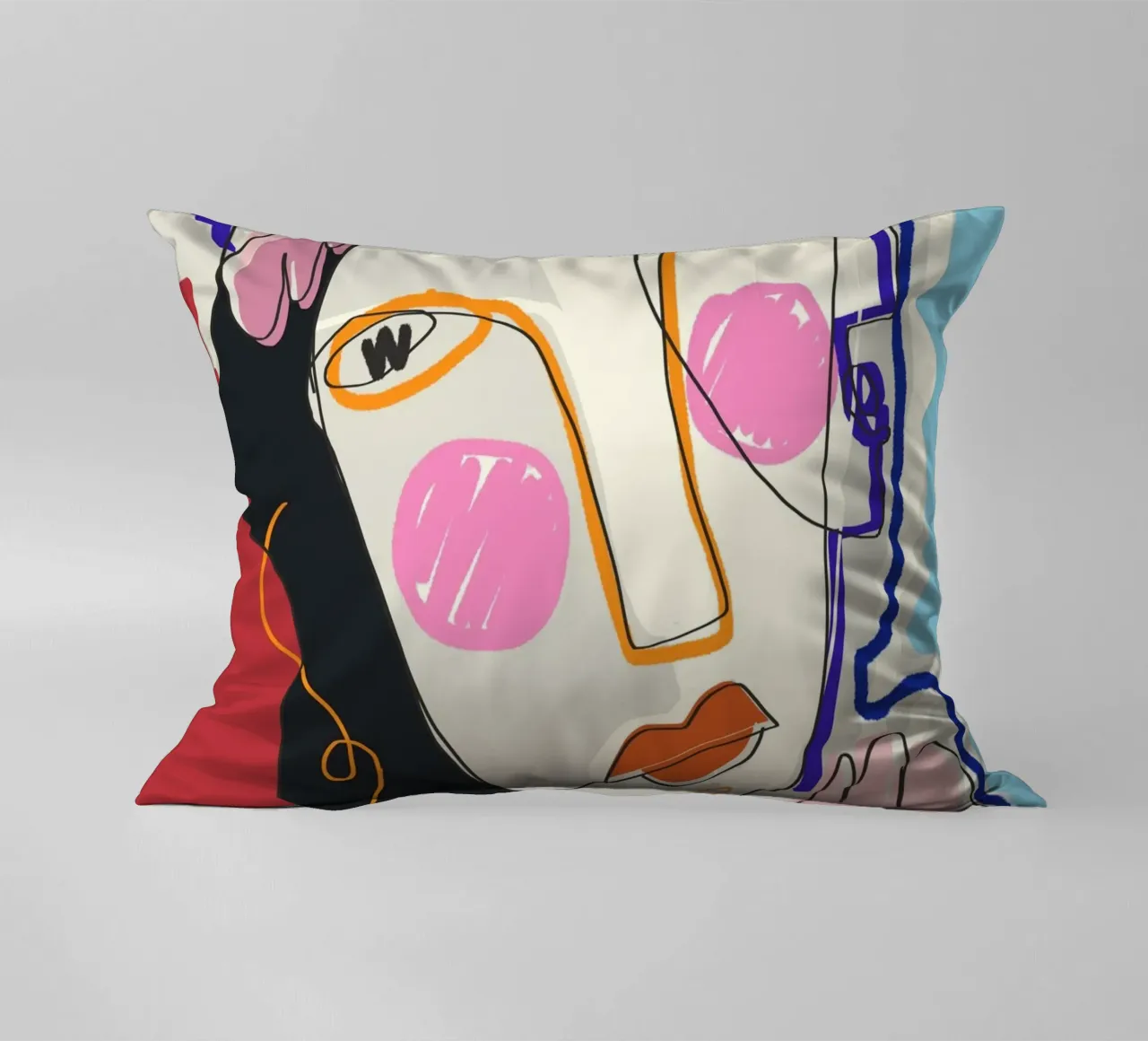 Ritratto in linea di Muse cuscino da Little Dean
