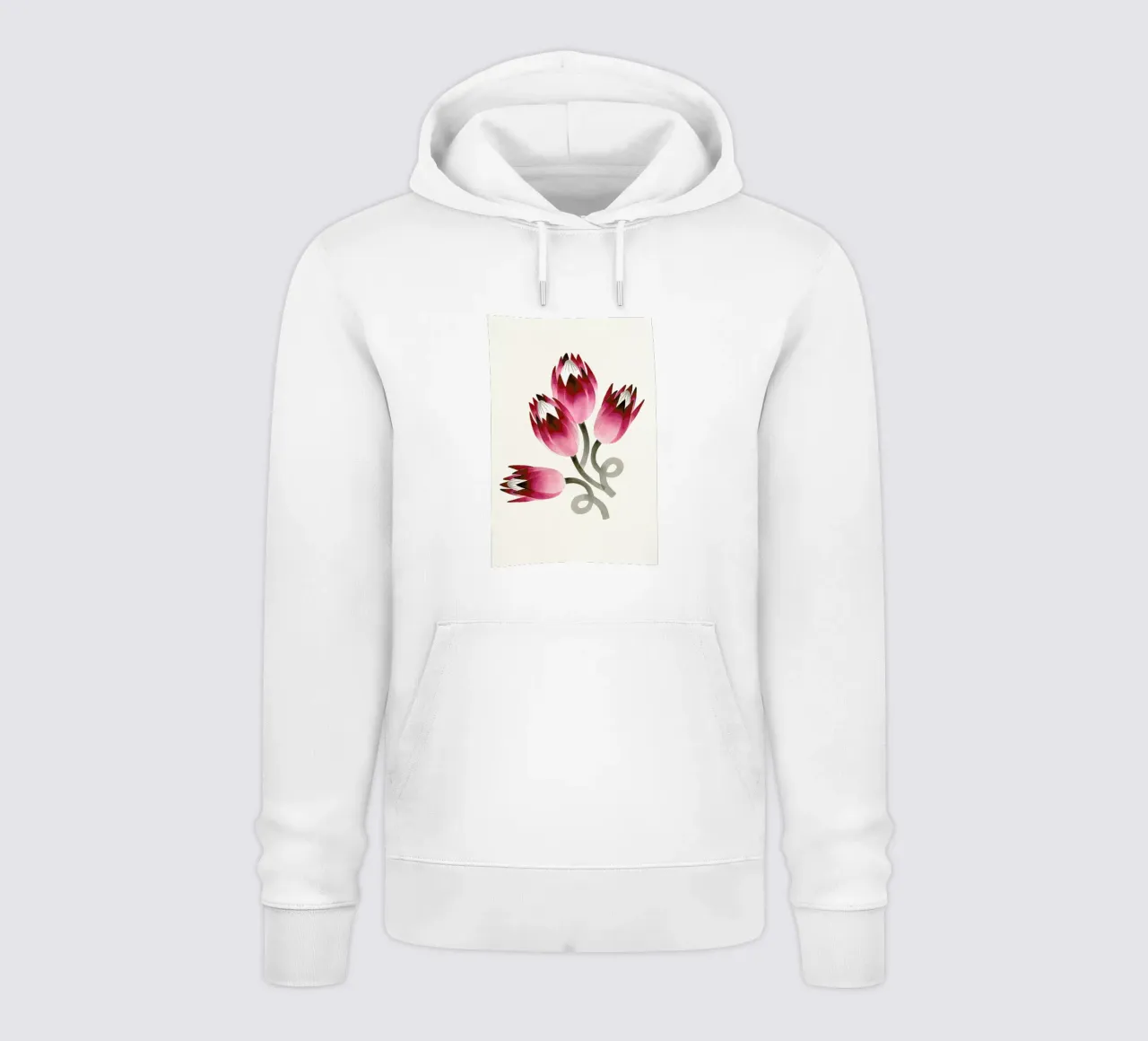 Tulip felpa con cappuccio da Ekaterina Koroleva