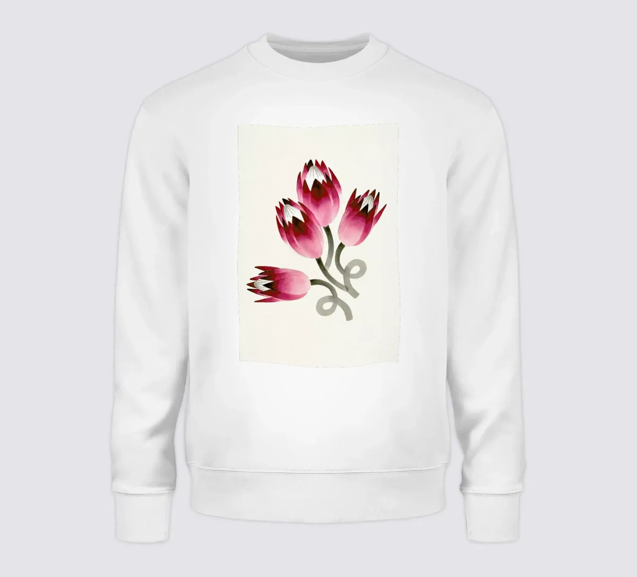 Tulip Sweatshirt von Ekaterina Koroleva