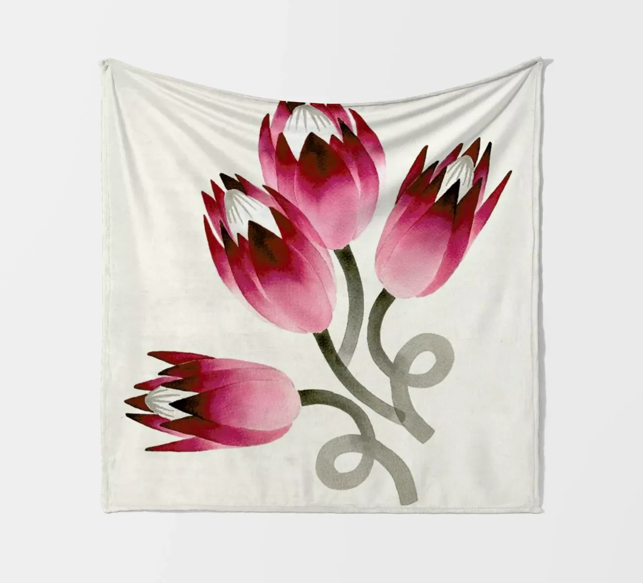 Tulip coperta in pile da Ekaterina Koroleva