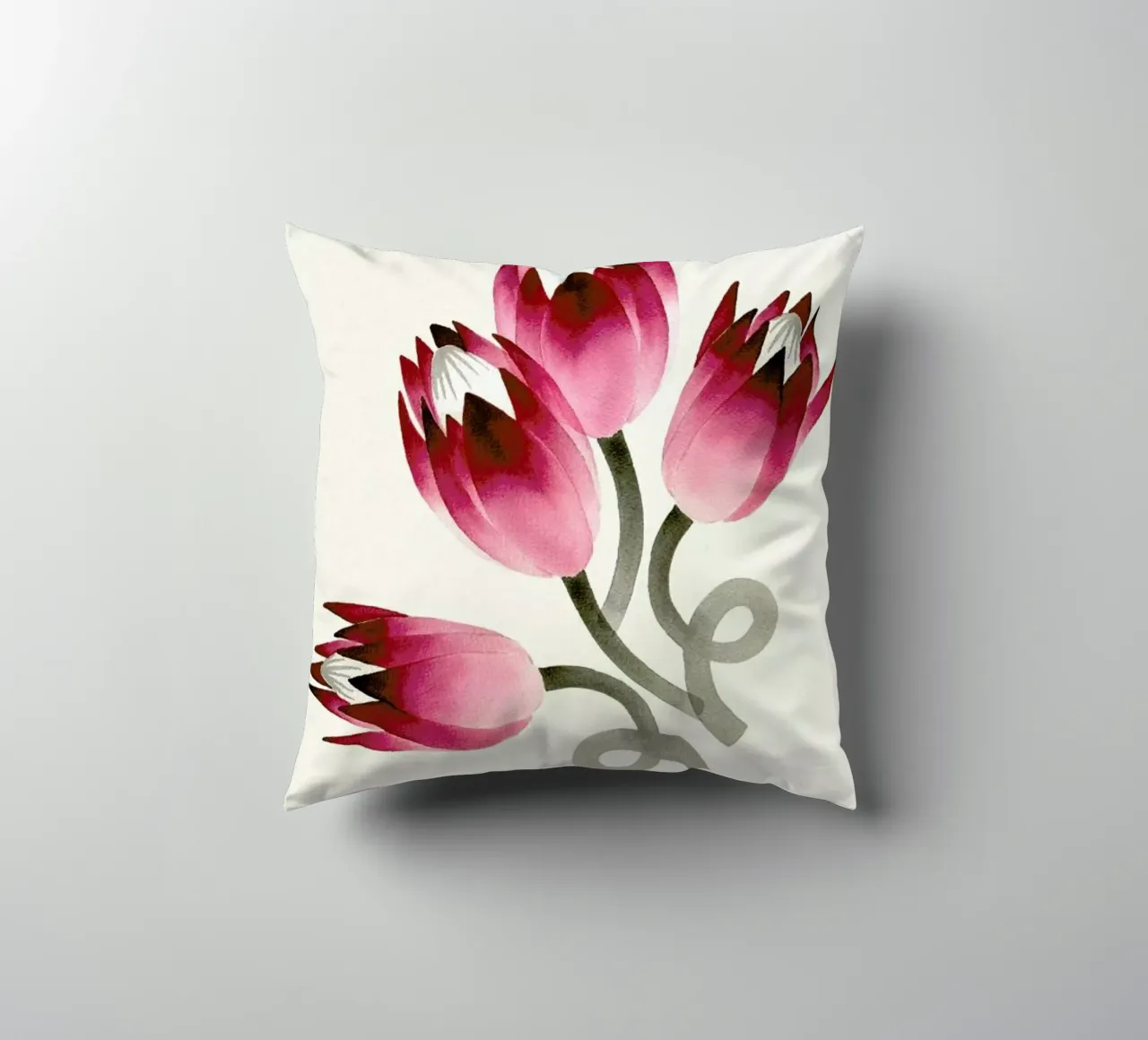 Tulip cuscino da Ekaterina Koroleva