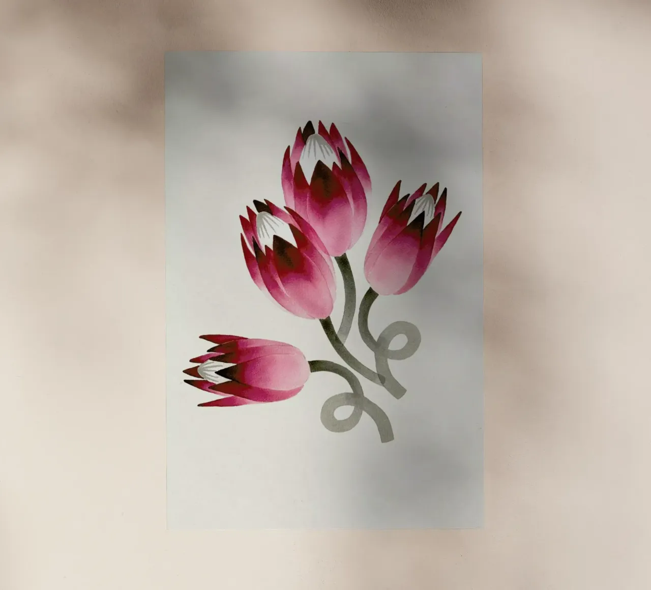 Tulip backlit film by Ekaterina Koroleva