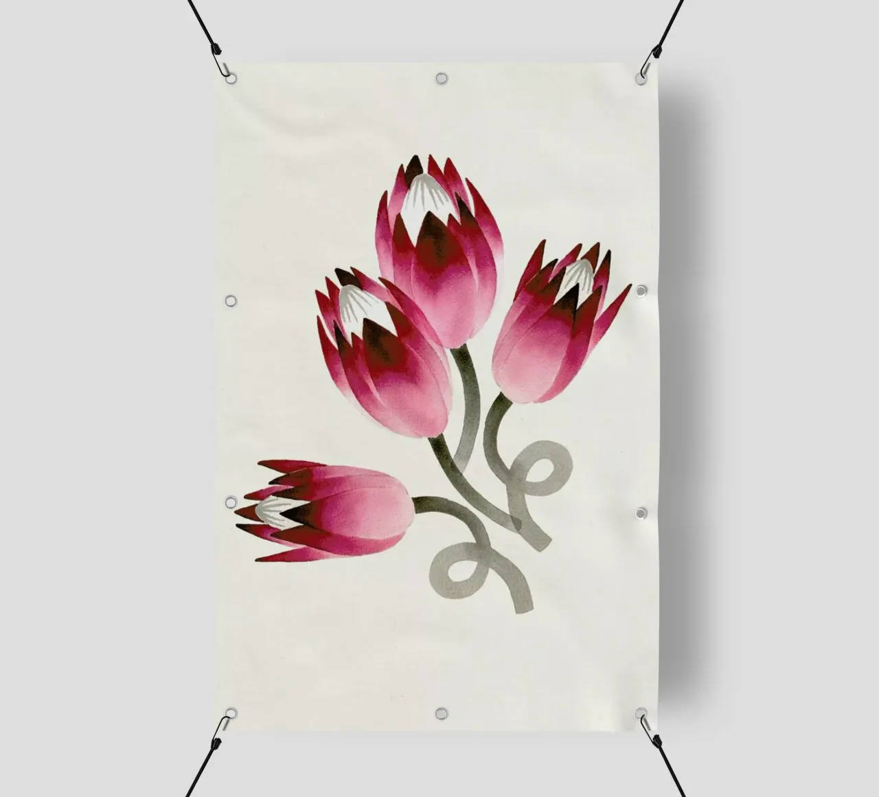 Tulip lonas publicitarias de Ekaterina Koroleva