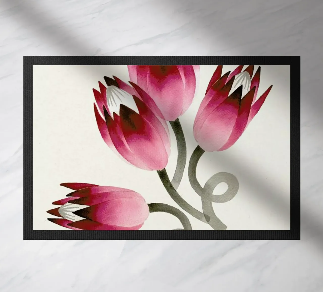 Tulip felpudo de Ekaterina Koroleva