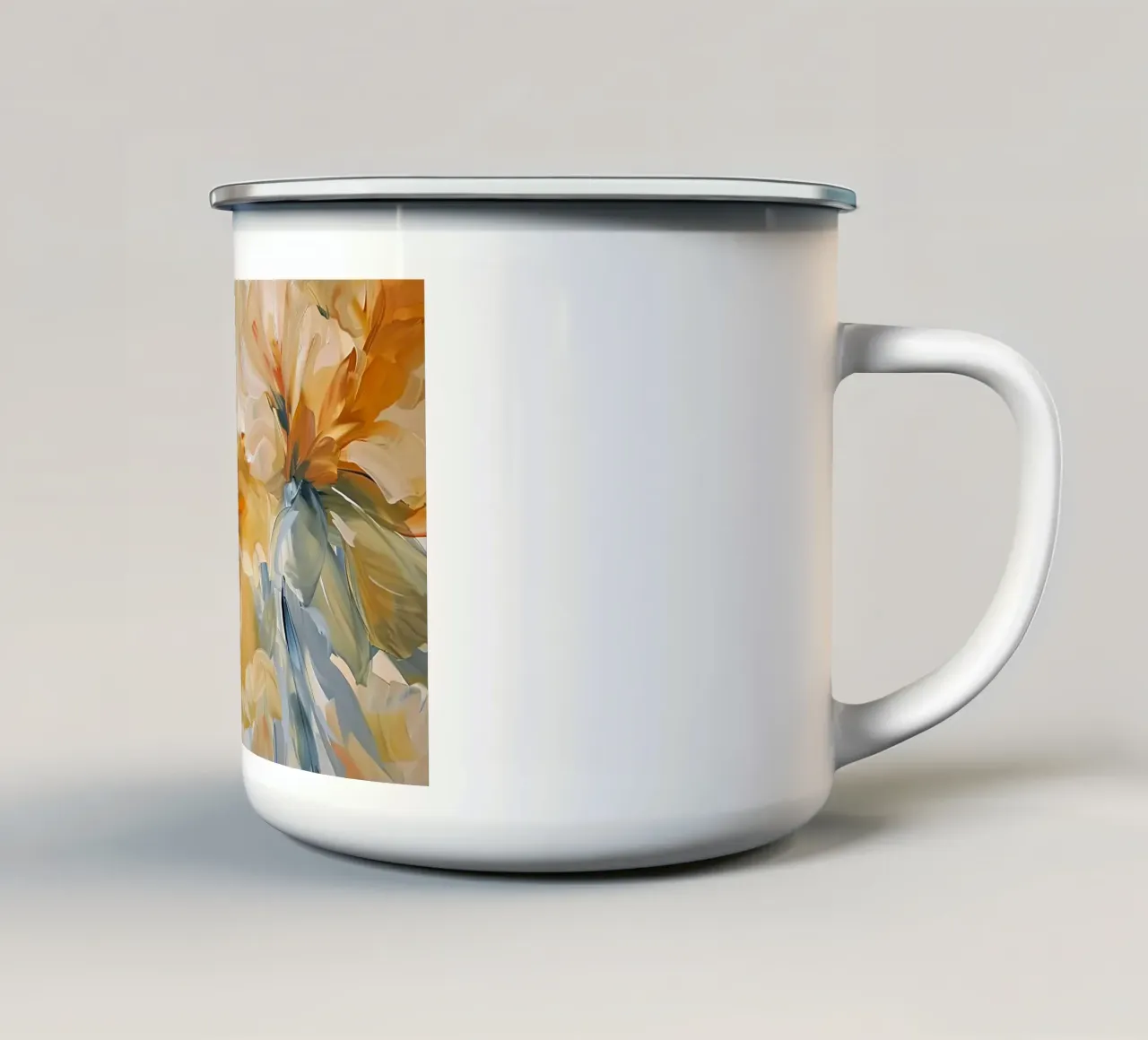 Arte da parete di Imagine tazza in smalto da Imagine