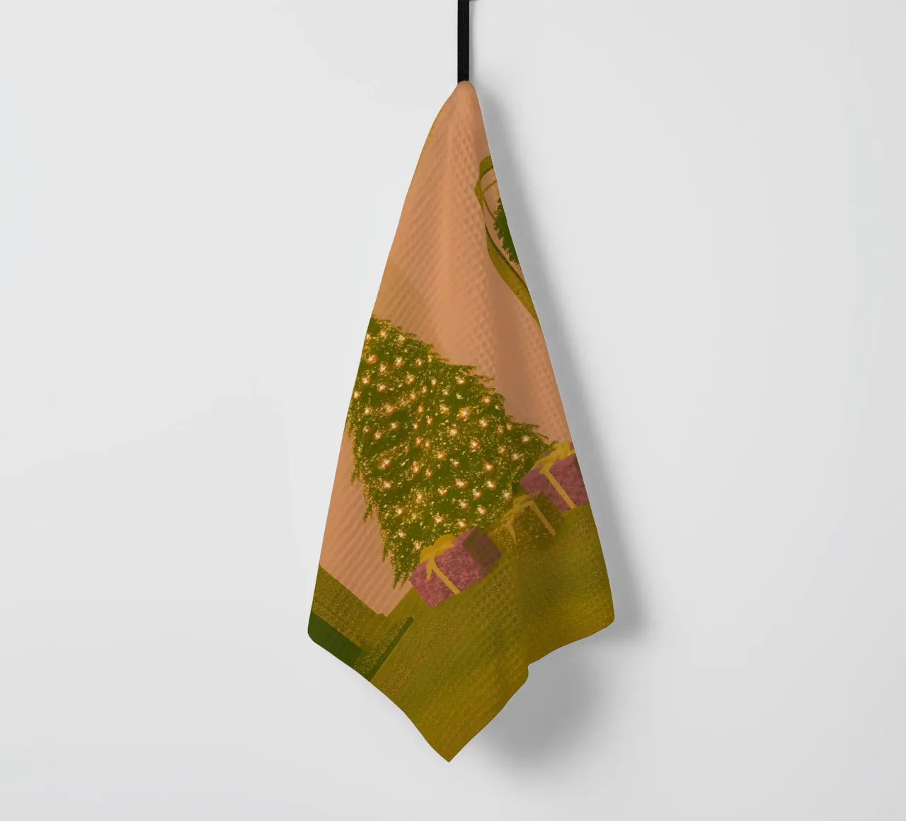 Christmas Day Celebration tea towel by SOUL SHOP