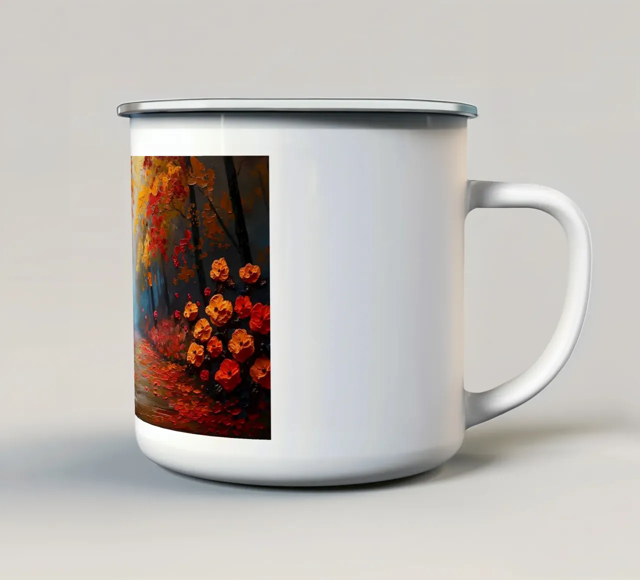 Arte da parete di Imagine tazza in smalto da Imagine