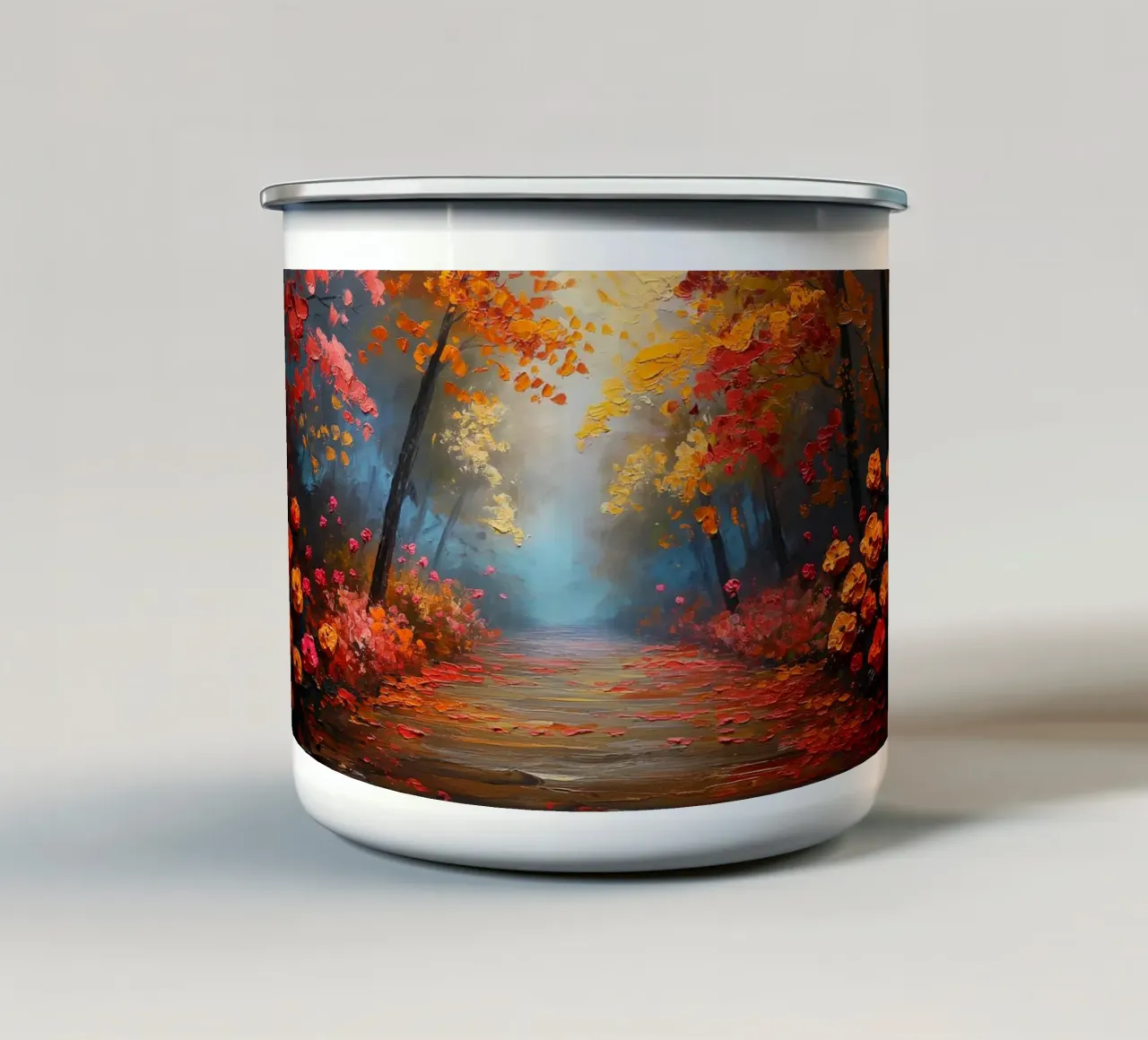 Arte da parete di Imagine tazza in smalto da Imagine