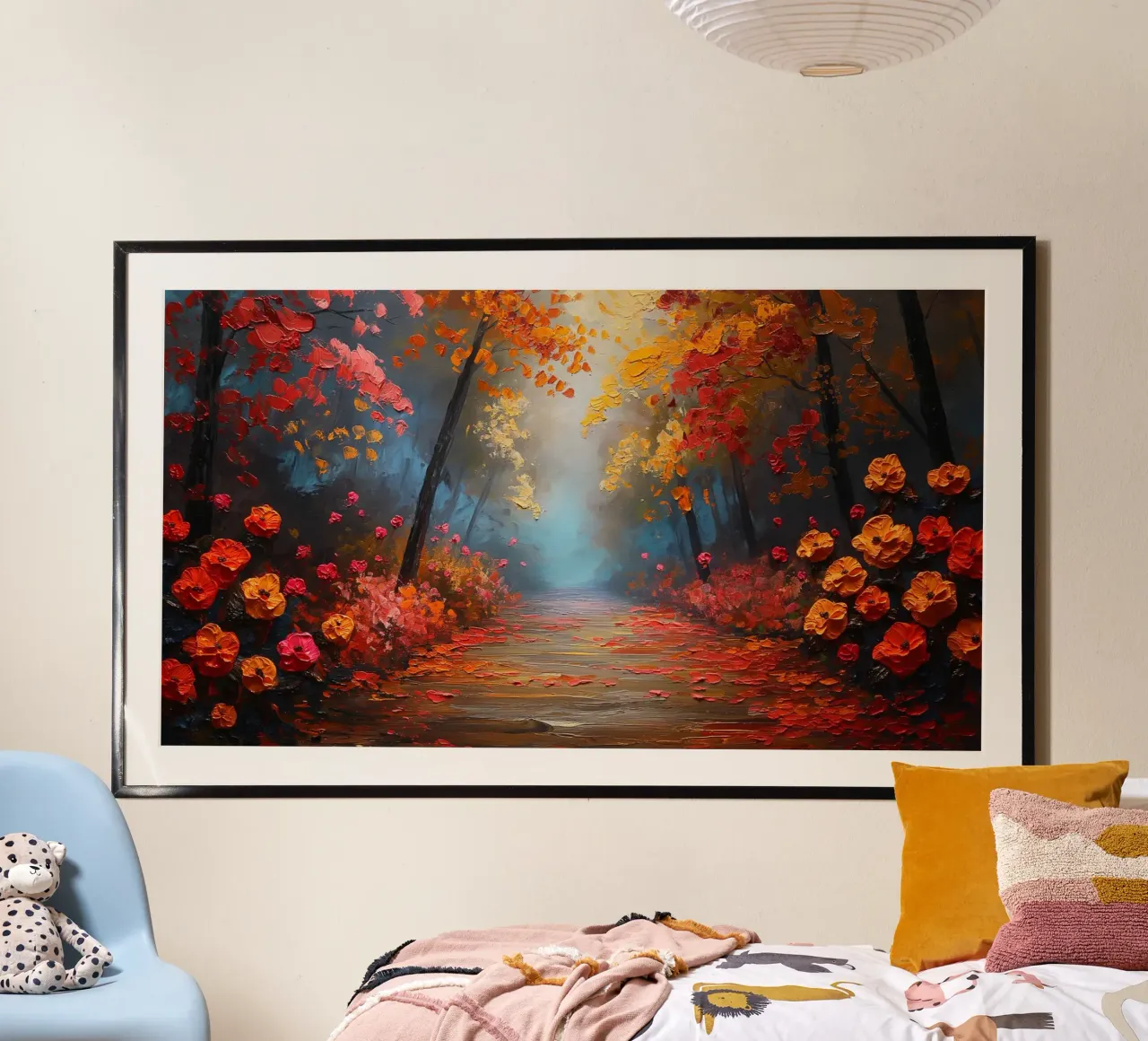 Arte da parete di Imagine poster con telaio in alluminio da Imagine