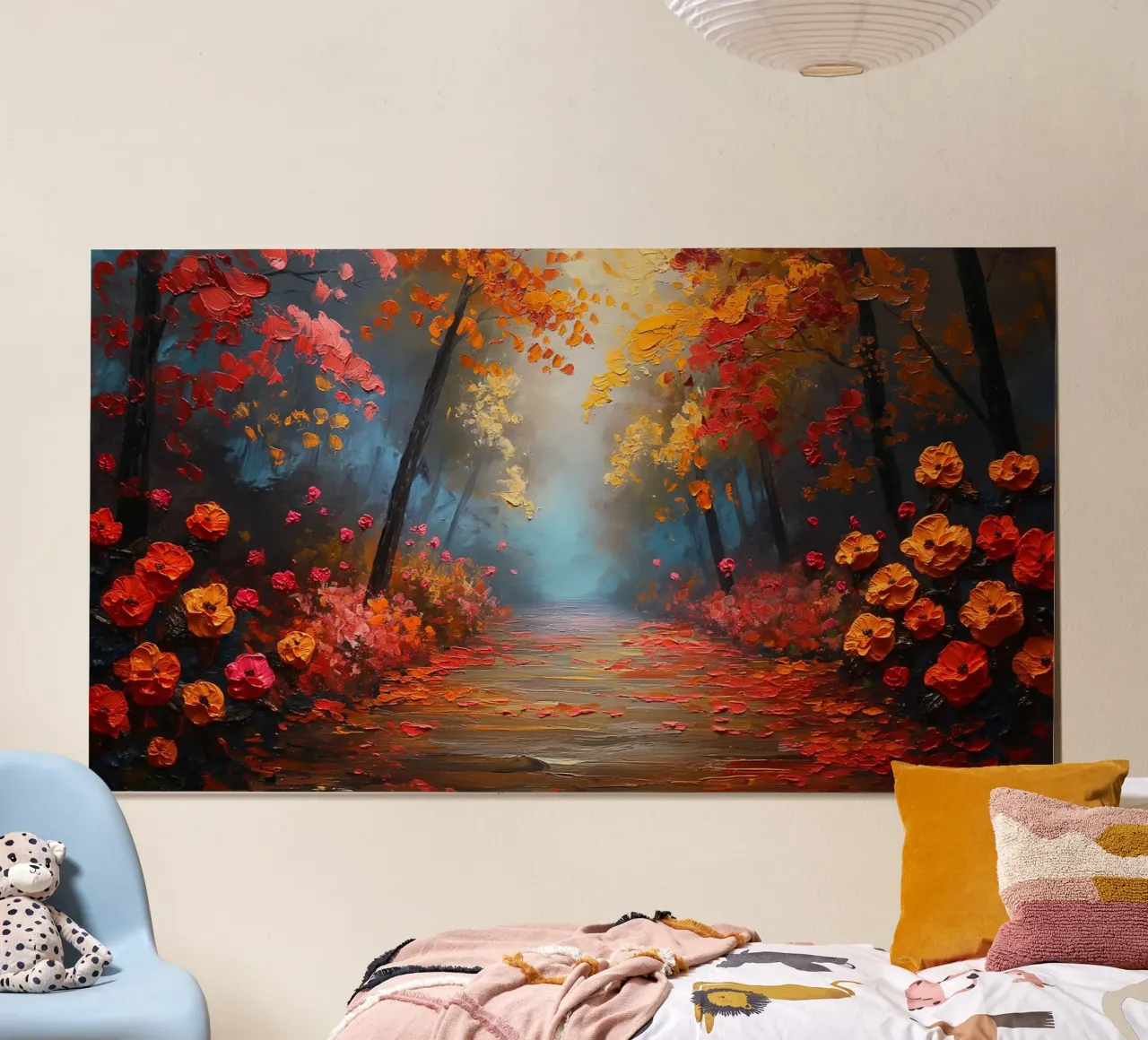 Arte da parete di Imagine poster con telaio in alluminio da Imagine