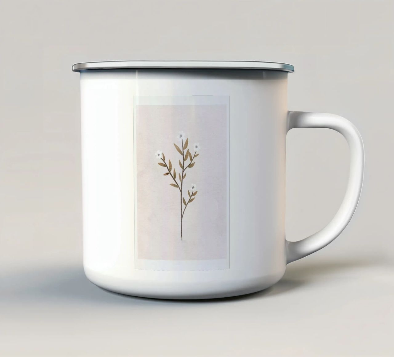 Forget Me Not tazza in smalto da Goed Blauw