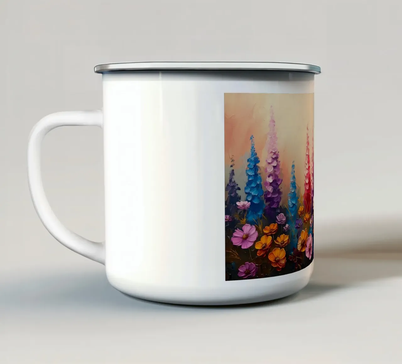 Arte da parete di Imagine tazza in smalto da Imagine