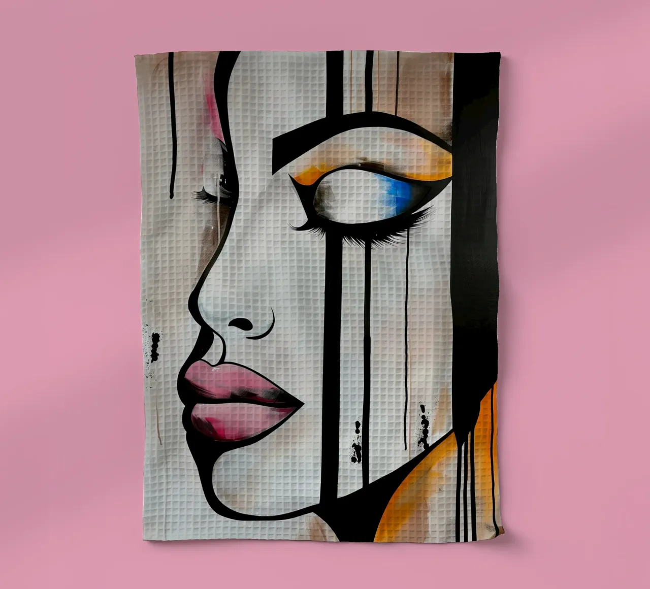 Art mural d'Imagine torchon de Imagine