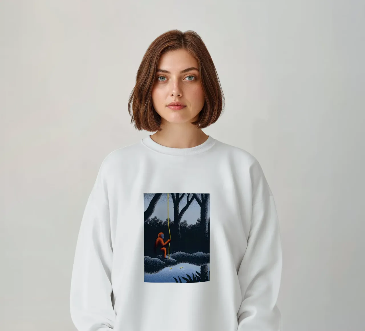 Scimmie nella foresta felpa da SOUL SHOP