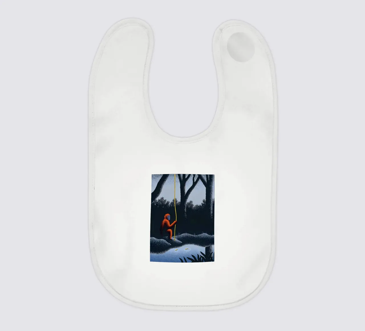 Scimmie nella foresta bavaglino da SOUL SHOP