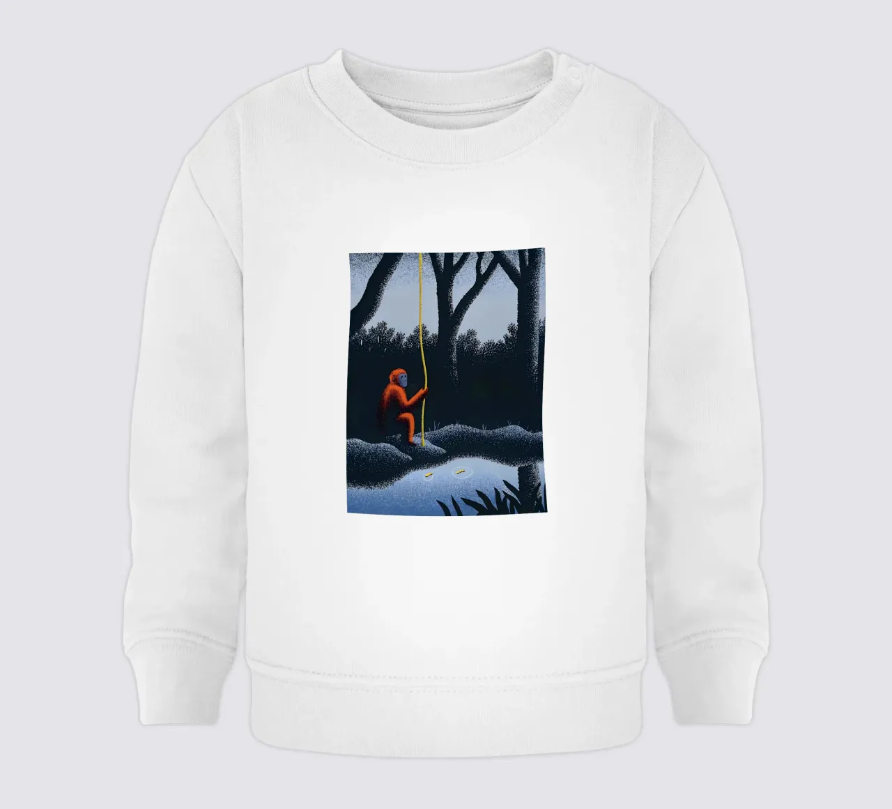 Scimmie nella foresta felpa neonato da SOUL SHOP