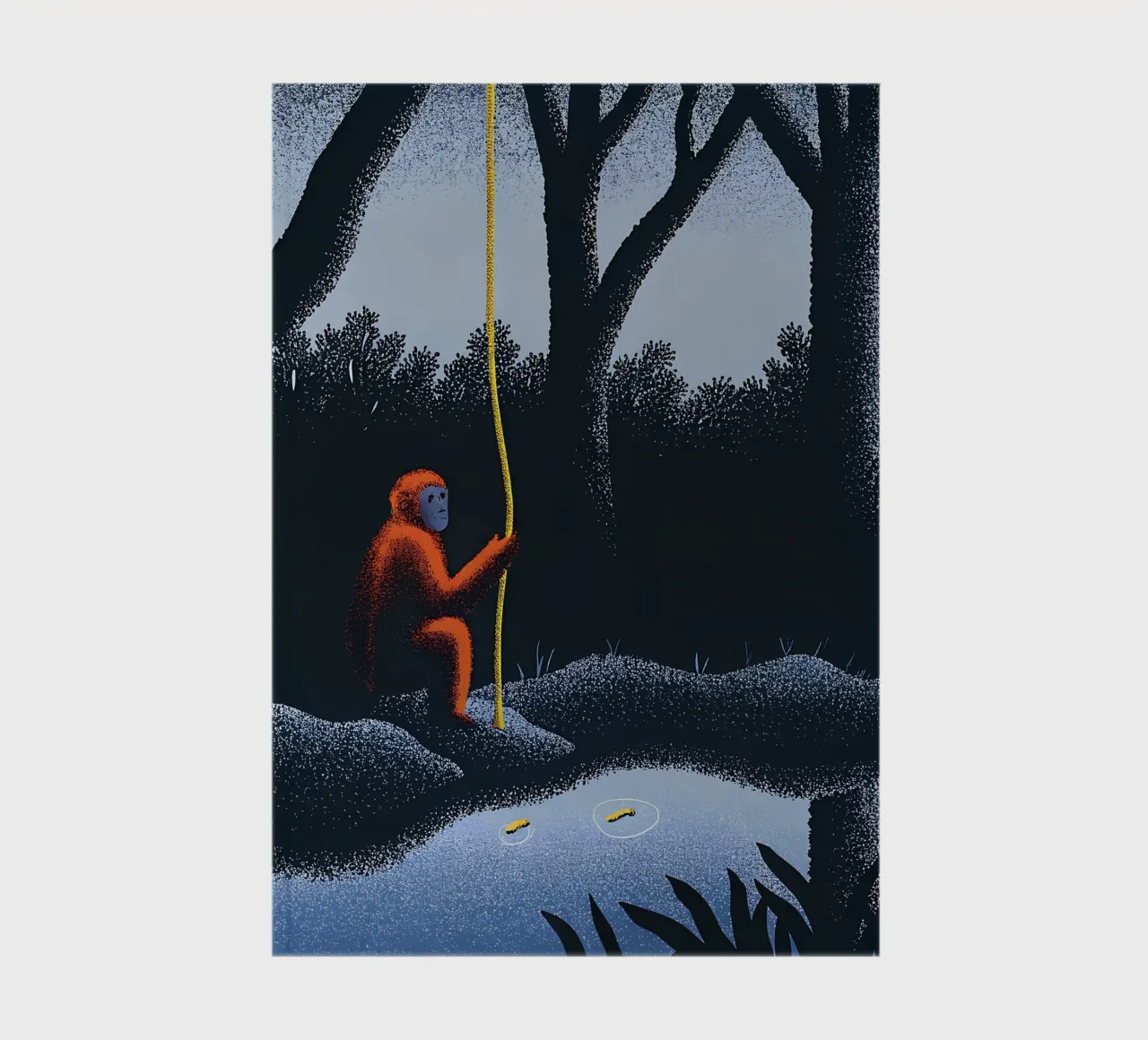 Monkeys in the Forest notebook by SOUL SHOP