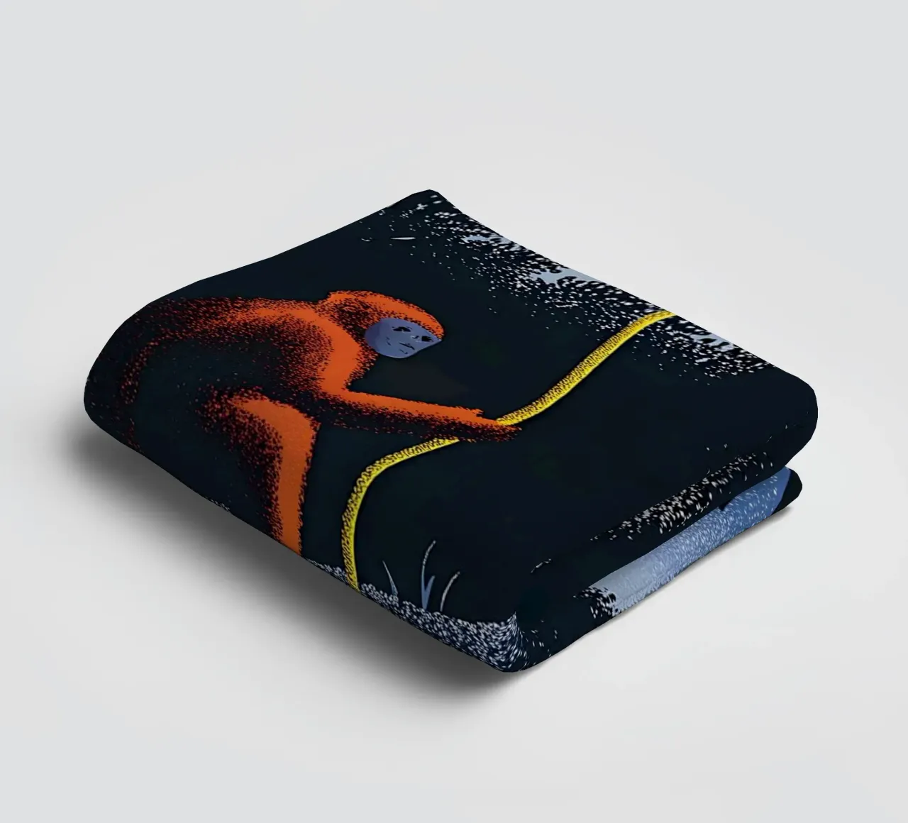 Monkeys in the Forest towel by SOUL SHOP