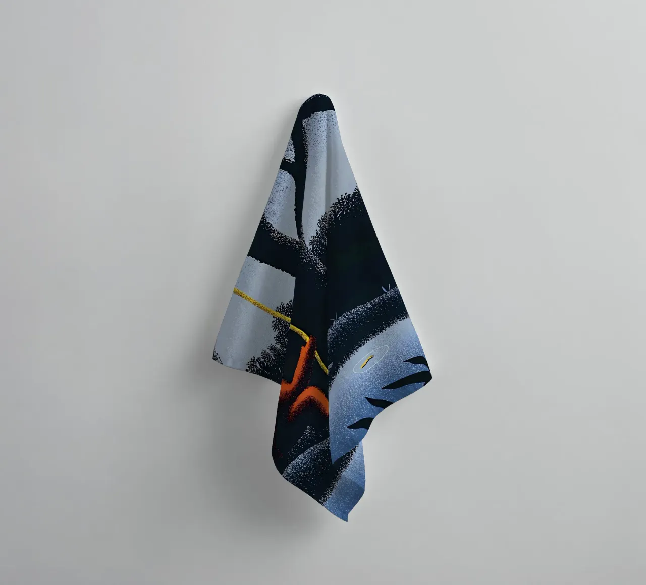 Monkeys in the Forest towel by SOUL SHOP