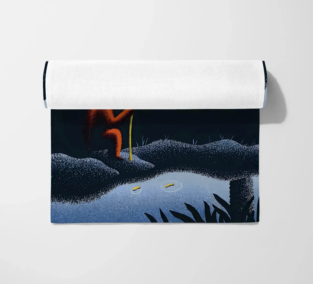 Scimmie nella foresta telo mare da SOUL SHOP