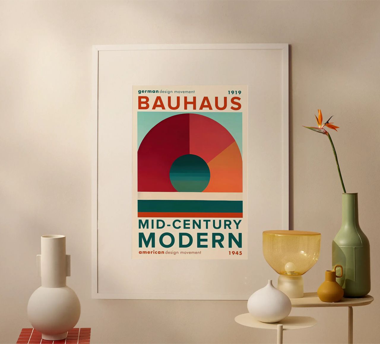 Bauhaus poster de Chaya Wilkinson
