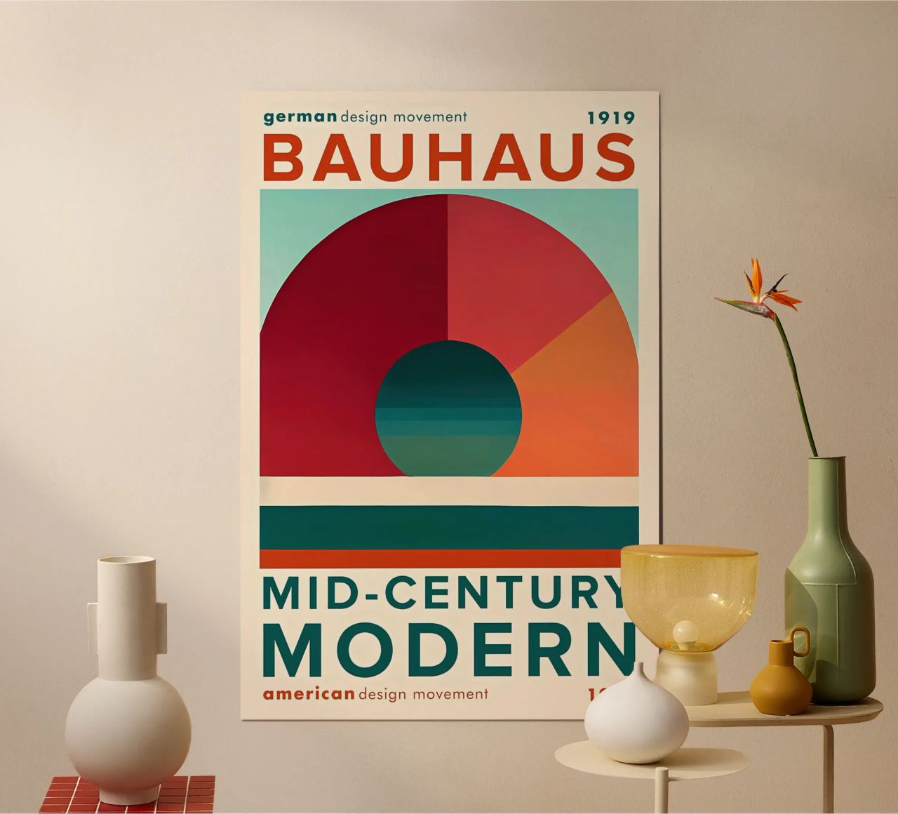 Bauhaus poster de Chaya Wilkinson
