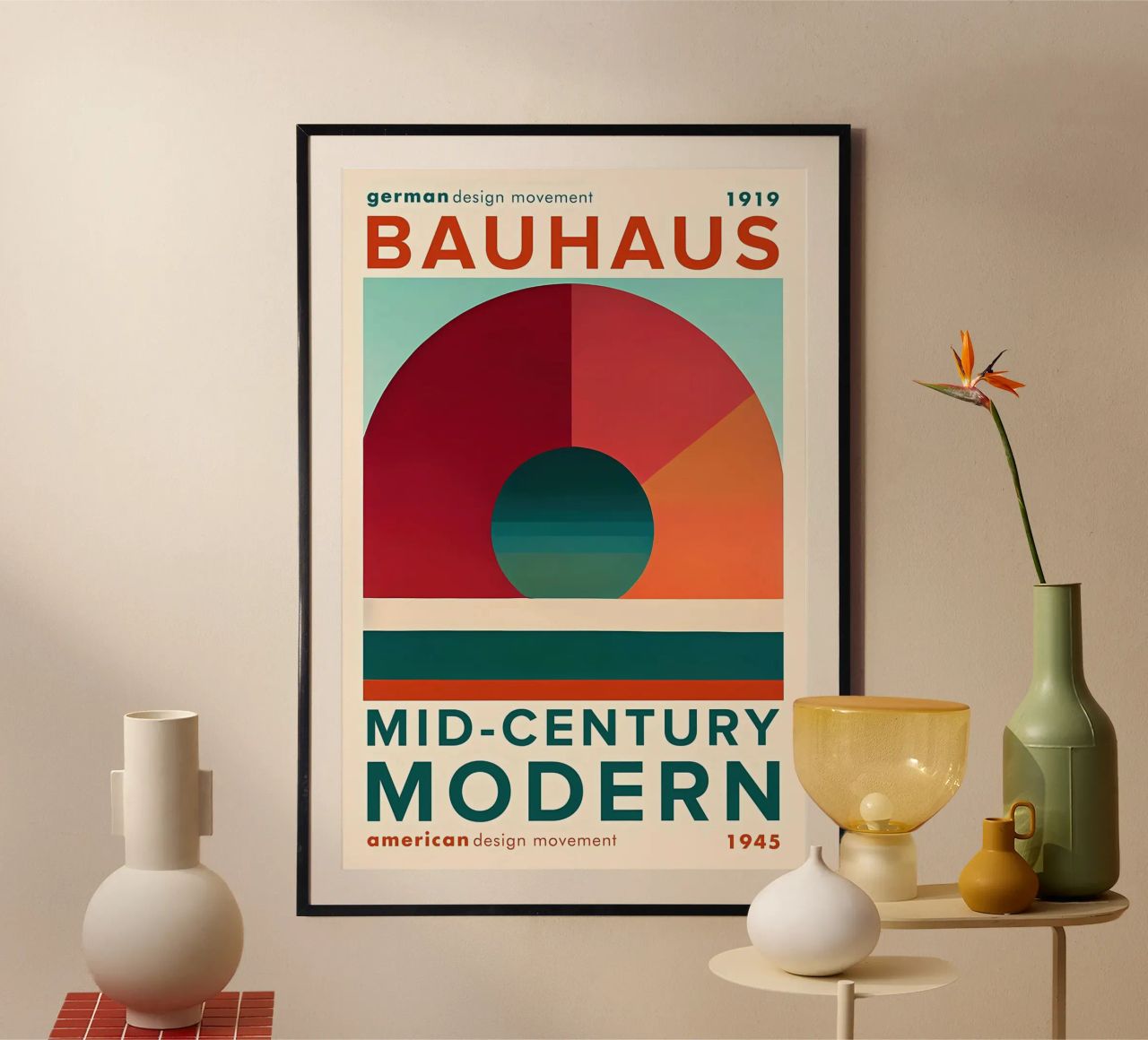 Bauhaus poster de Chaya Wilkinson