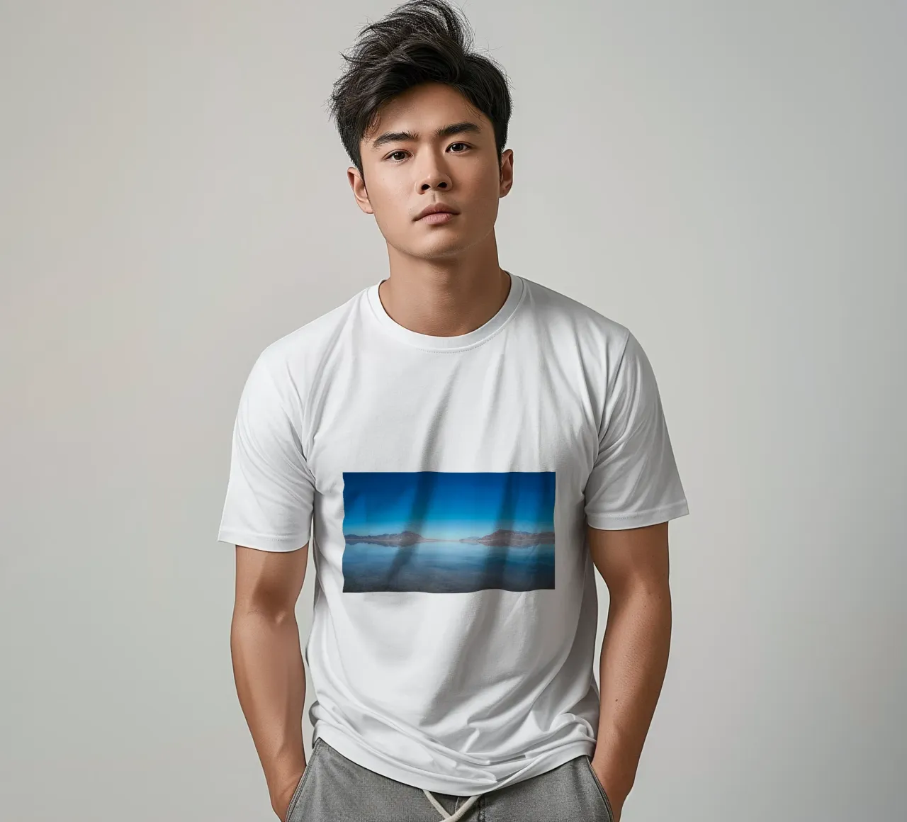 riflessione calma t-shirt da life of sands