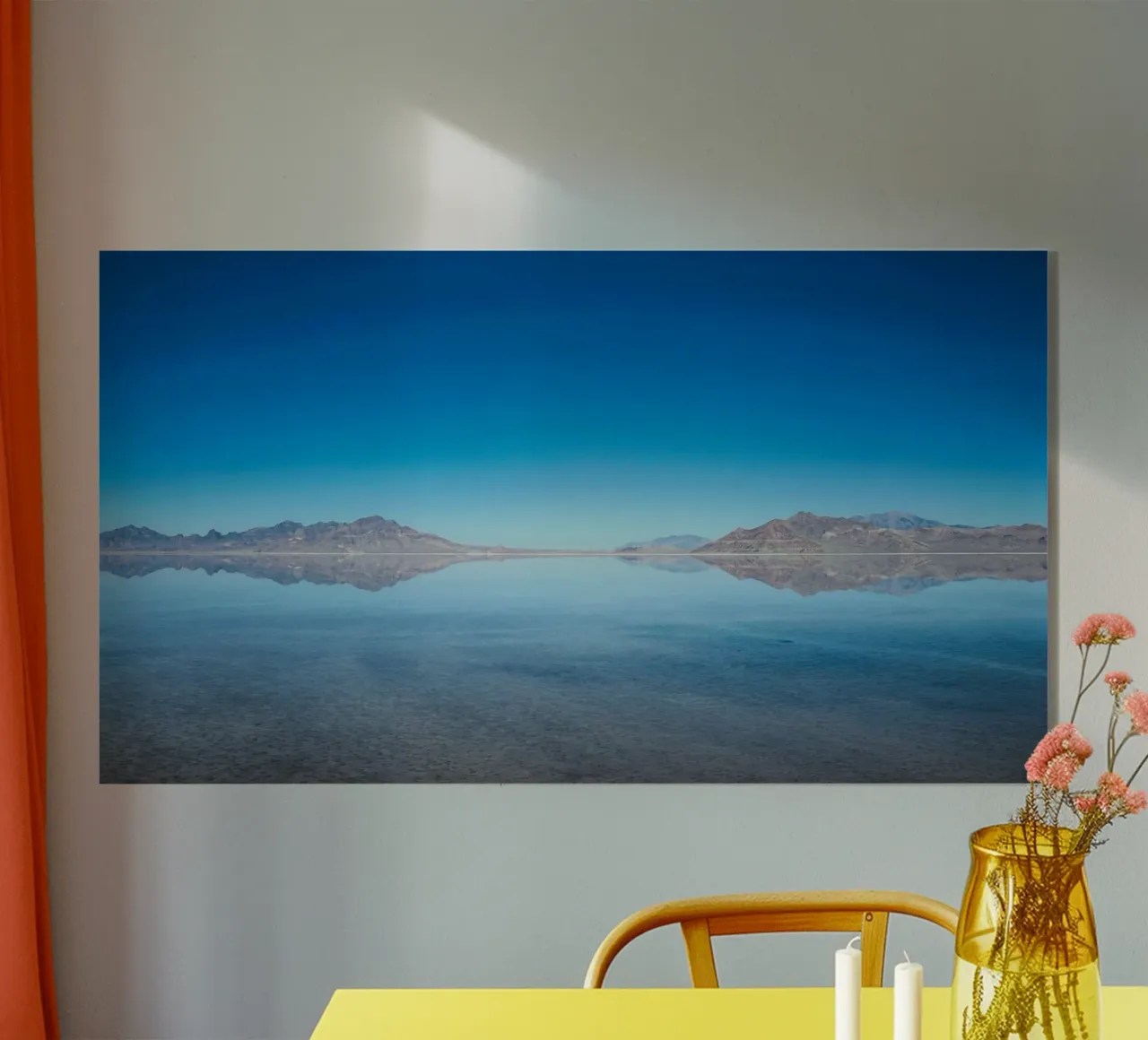 riflessione calma plexiglass da life of sands
