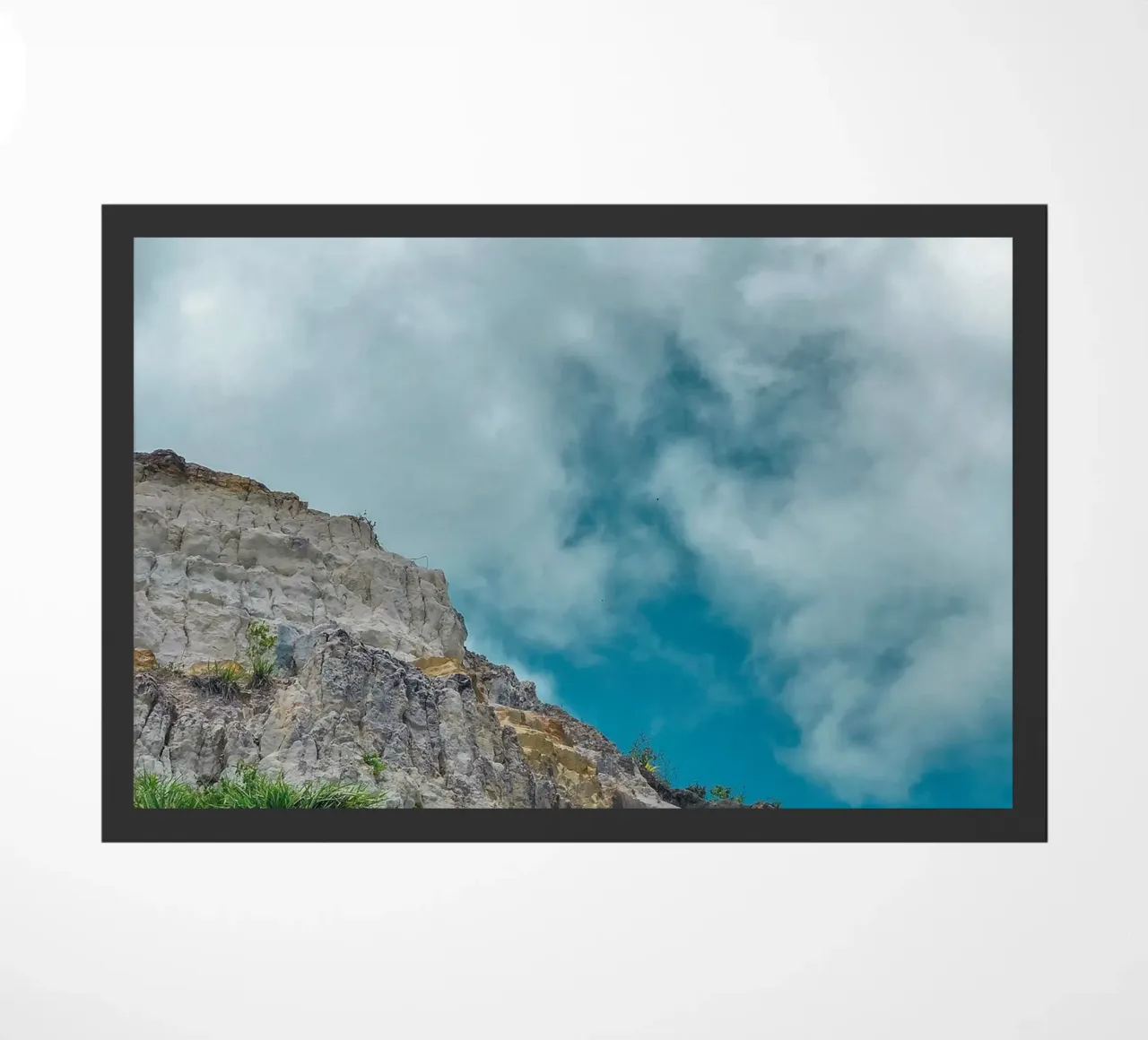 cliff sky doormat by life of sands