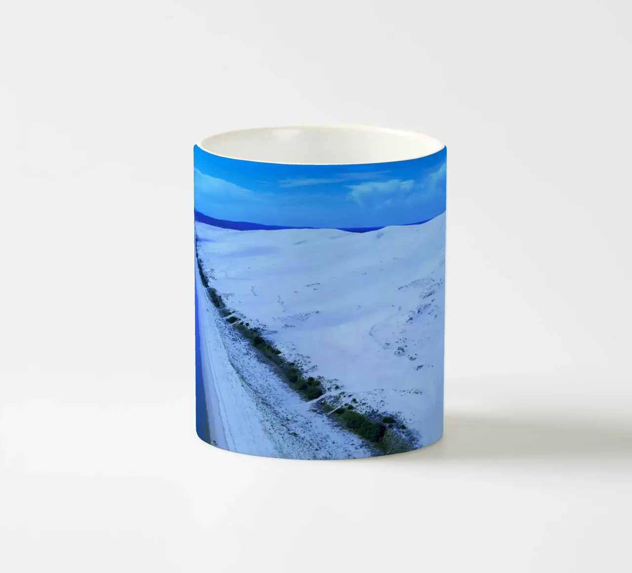 dune di sabbia costa spiaggia tazza in ceramica da life of sands