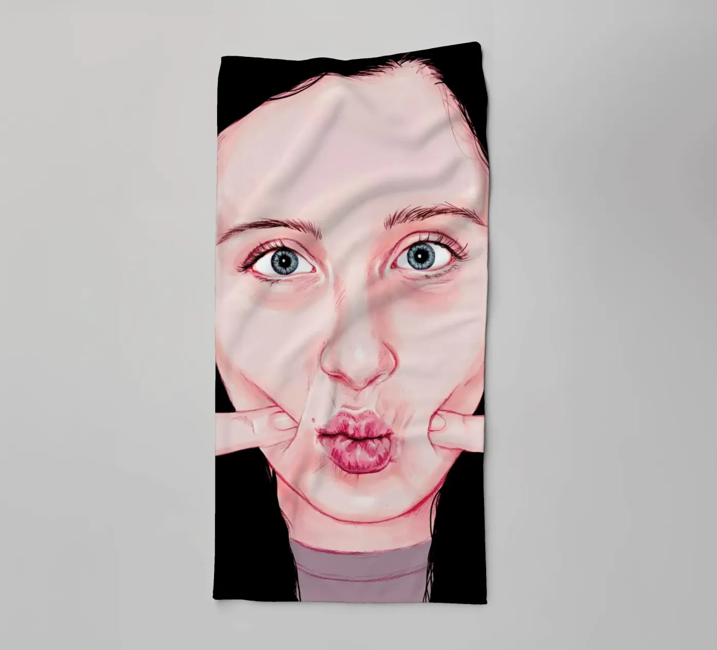 Cheek towel by Laura O'Connor