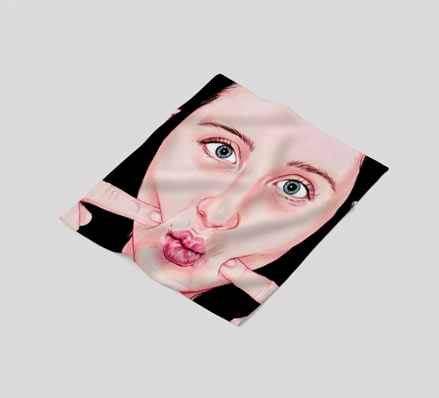 Cheek Fleecedecke von Laura O'Connor